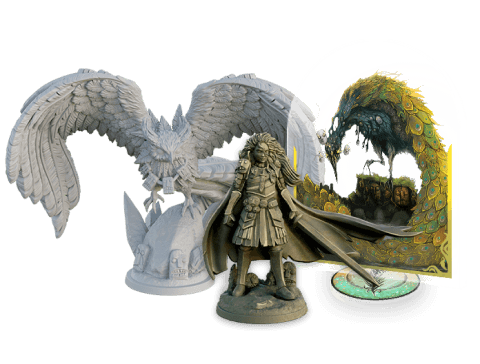 Image of board game figurines